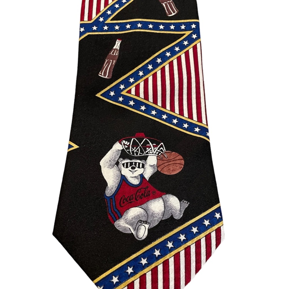 Coca Cola vintage Basketball Tie - NWT